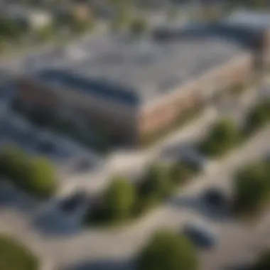 Aerial View of Ameriprise Financial in De Pere Aerial view of De Pere showcasing Ameriprise Financial's local office