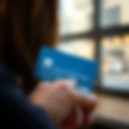 A visual representation of credit card balance transfer concept