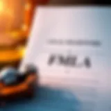 Legal Framework of FMLA An illustration of a legal document representing the FMLA