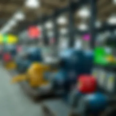 Infographic detailing key players in the natural gas sector