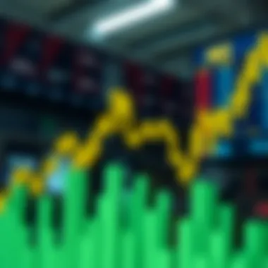 Visual representation of natural gas stock symbols