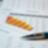 Visual representation of a well-structured spreadsheet for spending analysis