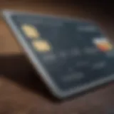 Illustration showing elegant credit card design